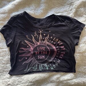 Truly Madly Deeply Black Graphic Tee